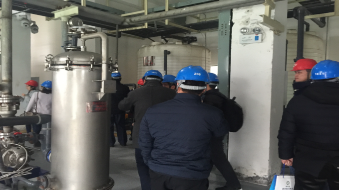 中國華電集團公司到焦作萬(wàn)方項目部參觀(guān)考察