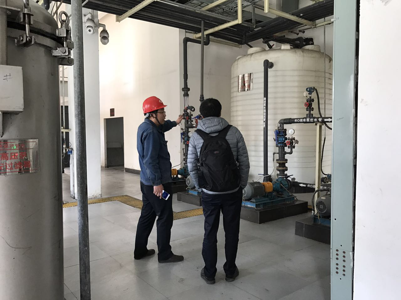 西安熱工研究院王總到焦作萬(wàn)方項目部考察并做技術(shù)交流