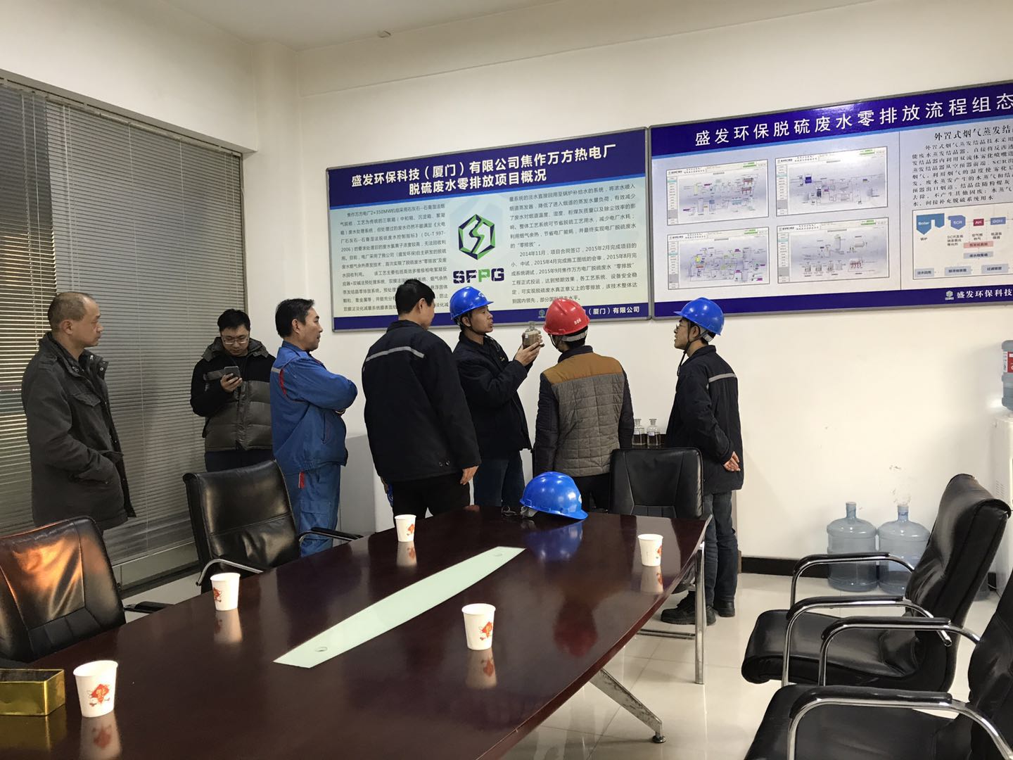 風(fēng)神輪胎自備電廠(chǎng)王工一行到焦作萬(wàn)方項目部考察參觀(guān)